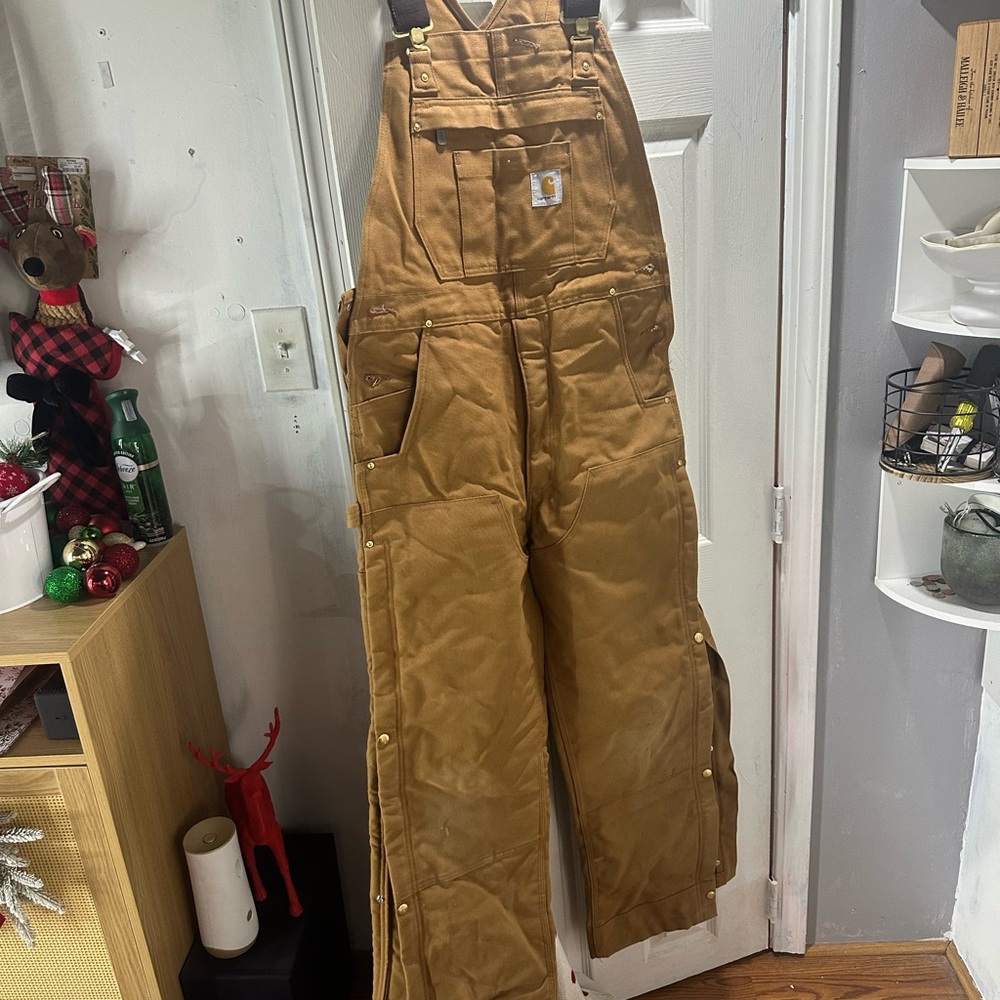 Carhartt Men's Brown Overalls